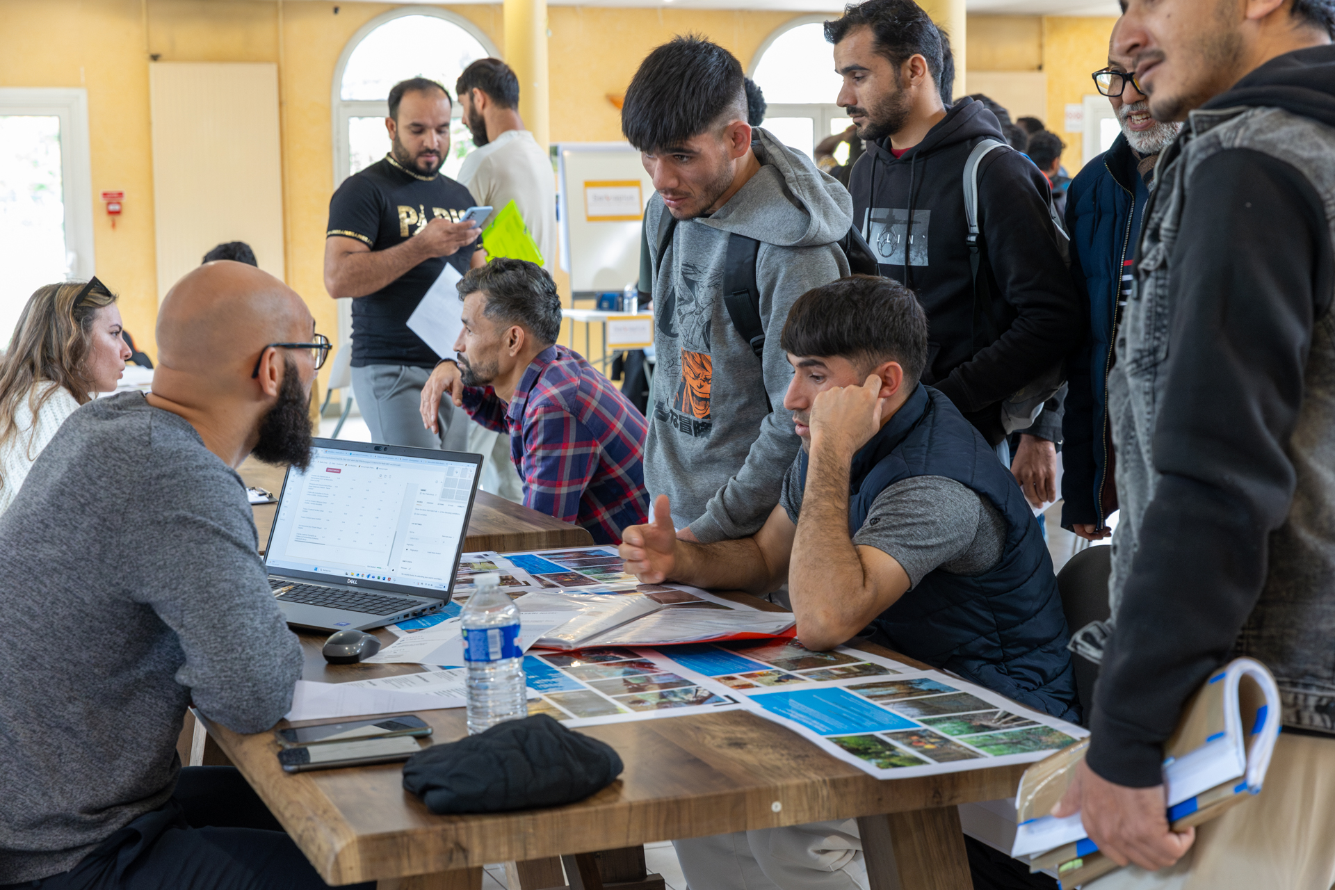 Un après-midi de Jobdating , organisé par les conseillers en insertion professionnelles d’Empreintes dans le cadre de la Semaine de l'Intégration, a été une véritable réussite.